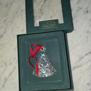 Marquis by Waterford Crystal Christmas Tree Ornament Boxed Holiday Hanging Decor